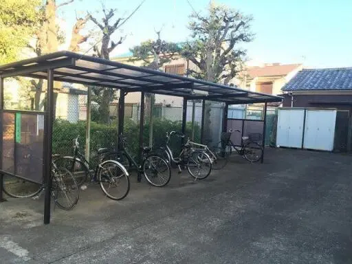 久が原シャトーの駐輪場