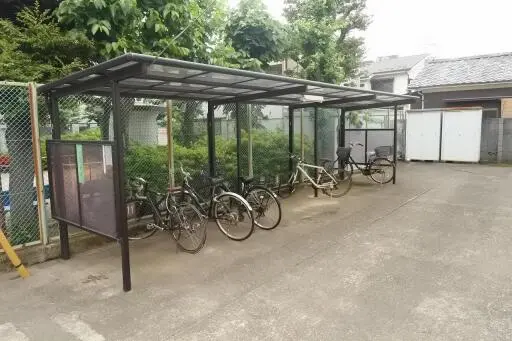久が原シャトーの駐輪場