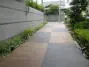 ログ池上の通路