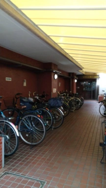 セザール第２蒲田の駐輪場