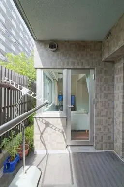 プレシス文京小石川静穏の杜のエントランス