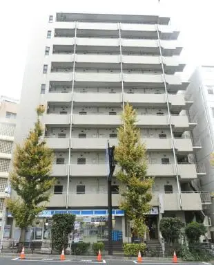 朝日後楽園マンションの外観