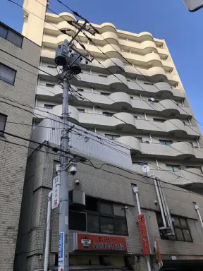 朝日後楽園マンションの外観