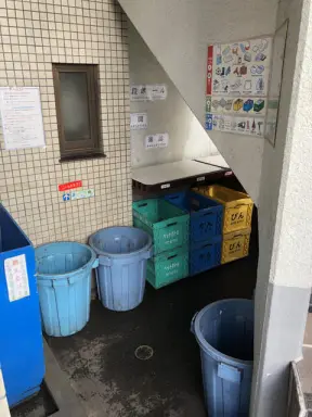 朝日後楽園マンションのゴミ収集