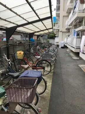 板橋ローヤルコーポの駐輪場