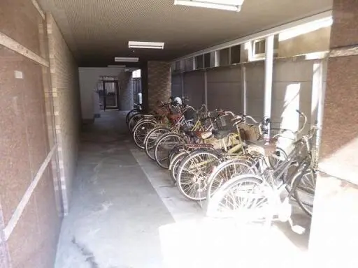 駐輪場 アドリー東麻布の駐輪場