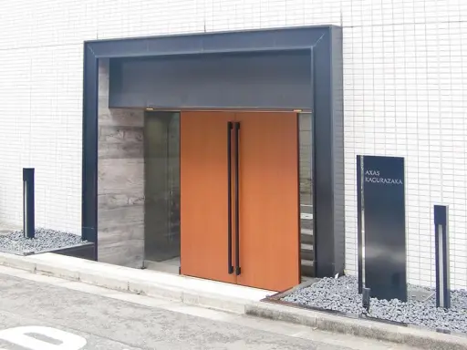 エントランス AXAS神楽坂のエントランス
