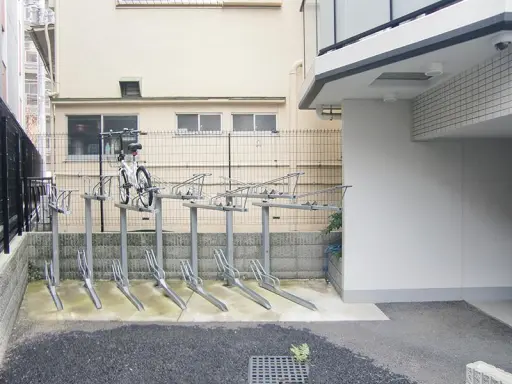 駐輪場 AXAS神楽坂の駐輪場