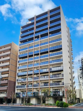 外観 ルフォン上野公園ザ・レジデンスの外観